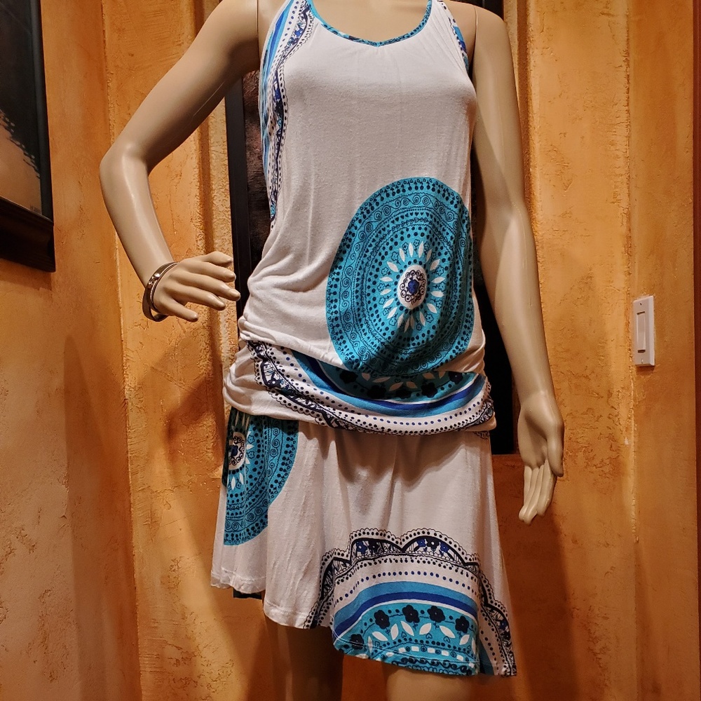 Beach Time 100% Viscose sz 10 adjustable waist